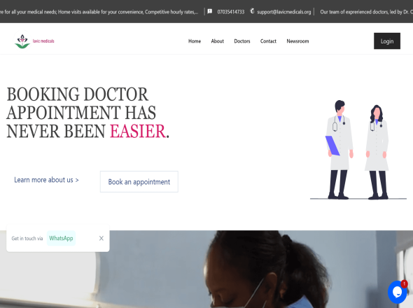 Lavic medicals - health care website