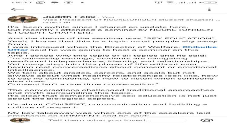 I'm a copy writer and I also manage social media pages